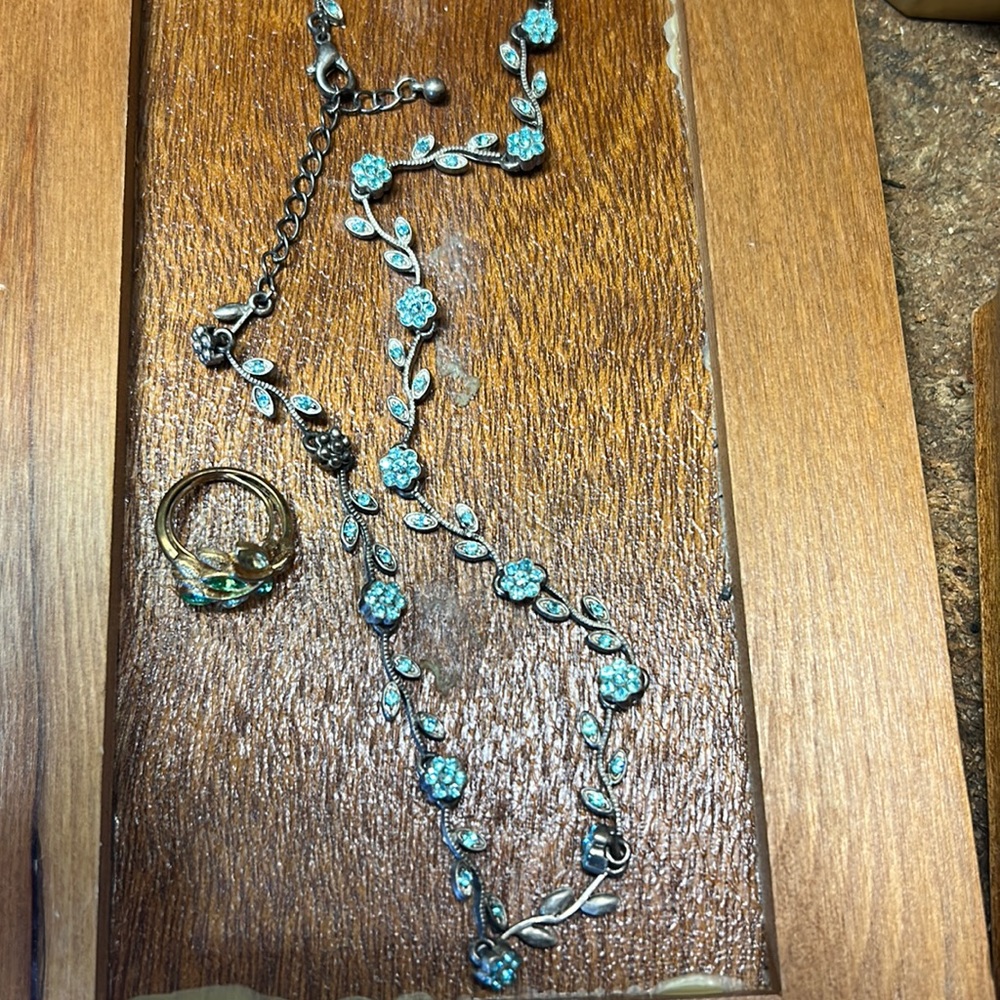 Holly. Craft necklace
